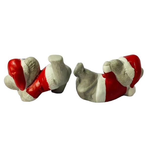 Pr Tumbling Mice Figurines Christmas Around The World Hand Painted 2.75 … - Picture 2 of 3